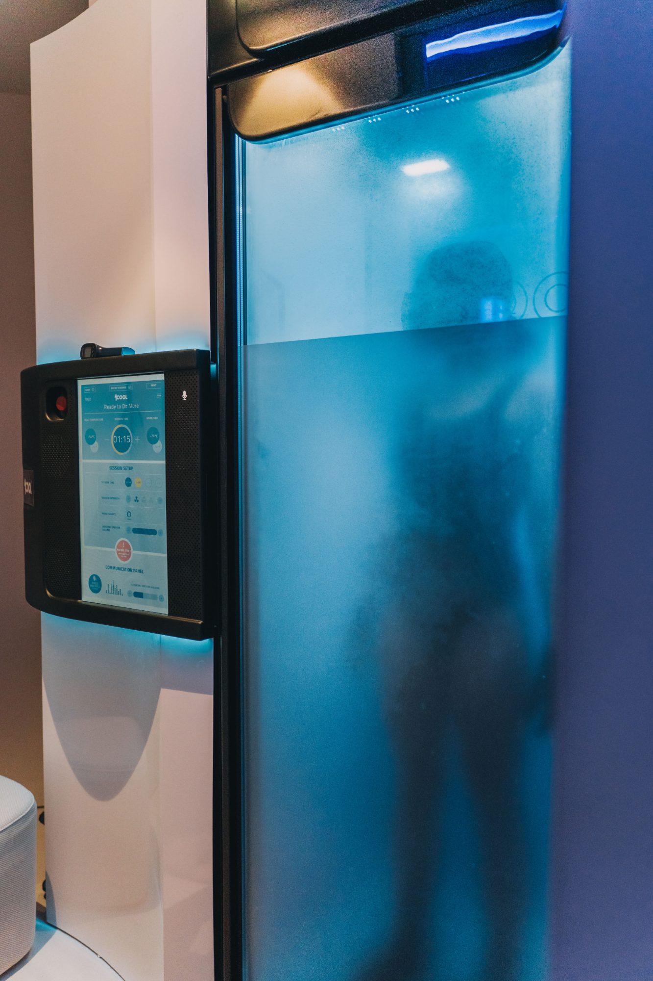 Cabina de crioterapia REVO