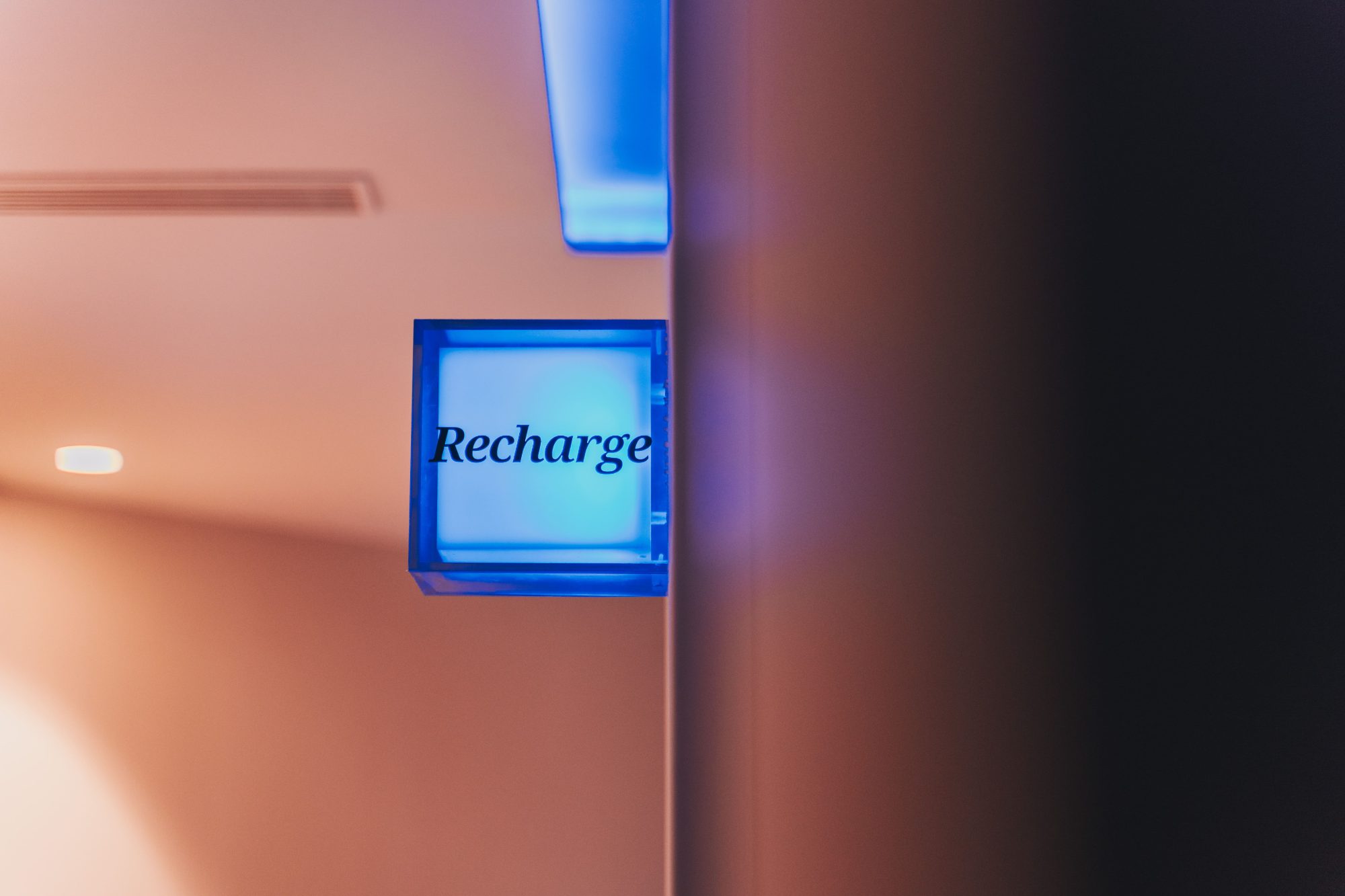 Lounge y recepción del Studio